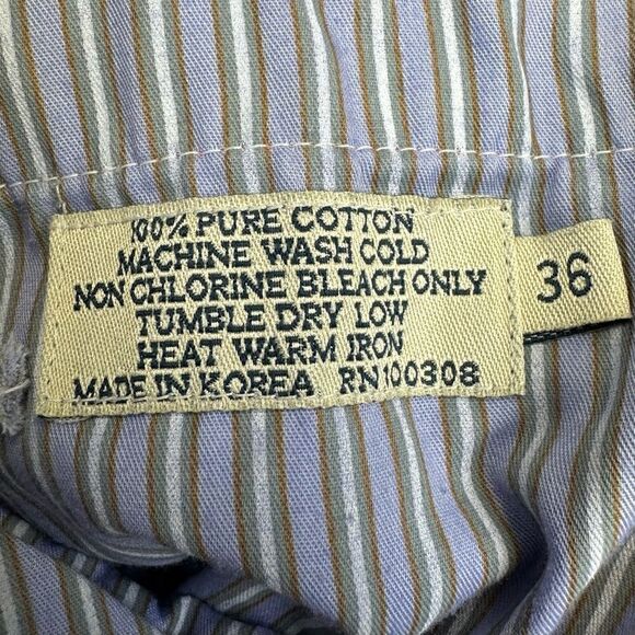 Peter Millar Pants Mens 36 Khaki Wide Leg Flat Front Casual Golf Slacks 33x29* - Picture 15 of 16